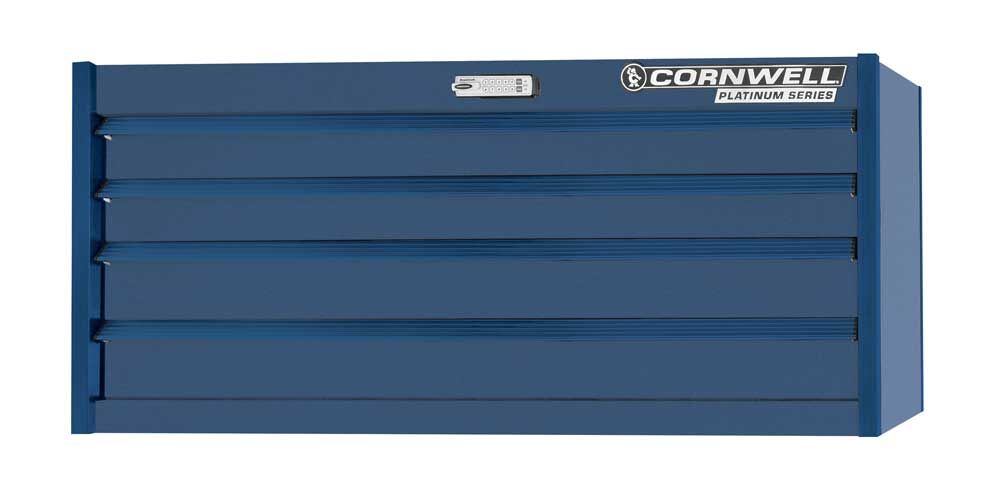 CTSPPE564BCT - PLATINUM PLUS™ 56" 4-Drawer Chest, Cobalt/Blue Trim