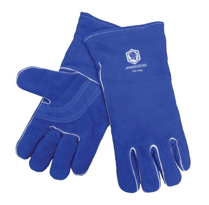 MMWAG1080L - Mig/Stick Welding Gloves Blue, L