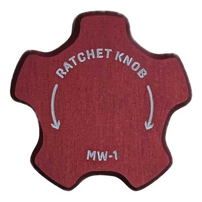 RTKMW1RD - Reversible Ratchet Adapter, Red