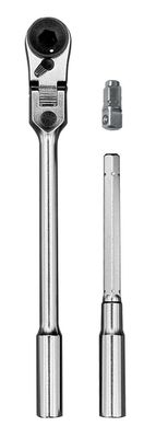 VMRFB400K - 3 Piece 1/4" Mini Flex Bit/Socket Ratchet and T-Handle