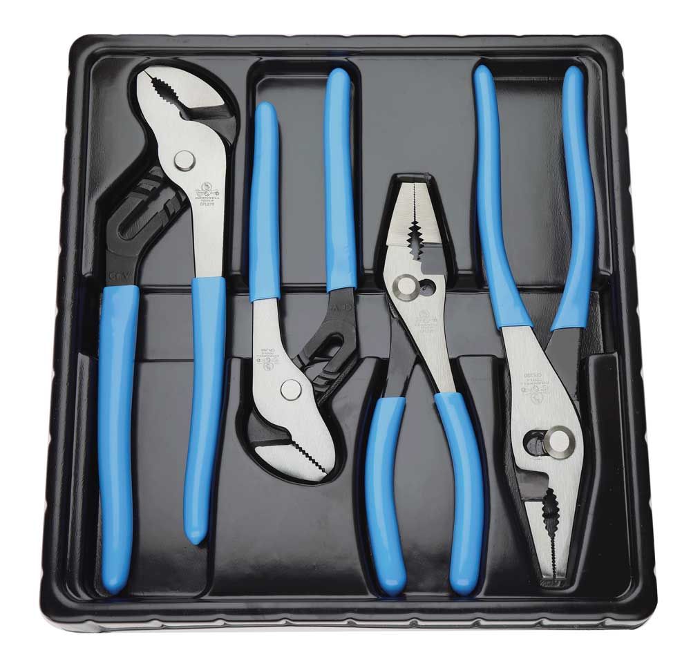 CPL4SJTGS - 4 Piece Slip Joint and Tongue and Groove Pliers Set