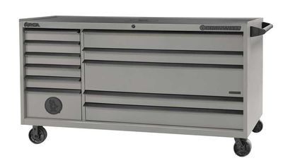 CTSASR7911KSM - (BTO) ARCA® 79” 11-Drawer Double Bank Roller Cabinet, Smoke