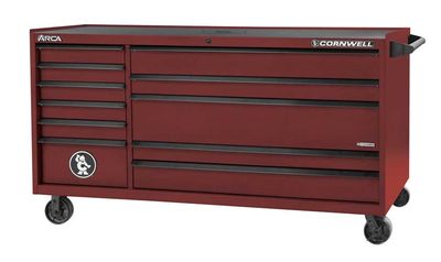 CTSASR7911KRA - ARCA® 79” 11-Drawer Double Bank Roller Cabinet, Radium