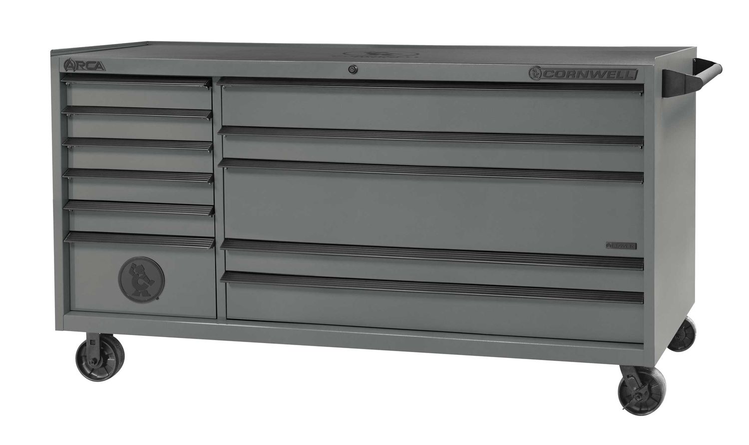 CTSASR7911KST - ARCA® 79” 11-Drawer Double Bank Roller Cabinet, Storm