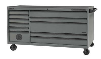 CTSASR7911KST - ARCA® 79” 11-Drawer Double Bank Roller Cabinet, Storm