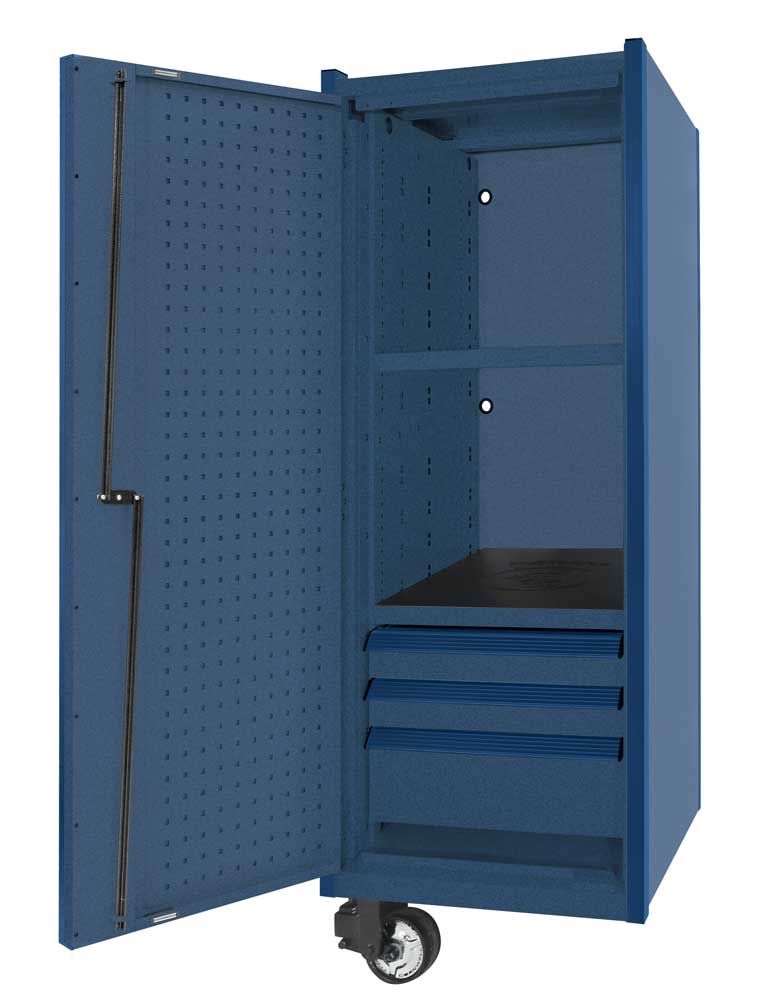 CTSPPL263BCT - 26" 3-Drawer PLATINUM PLUS™ Locker, Cobalt/Blue Trim