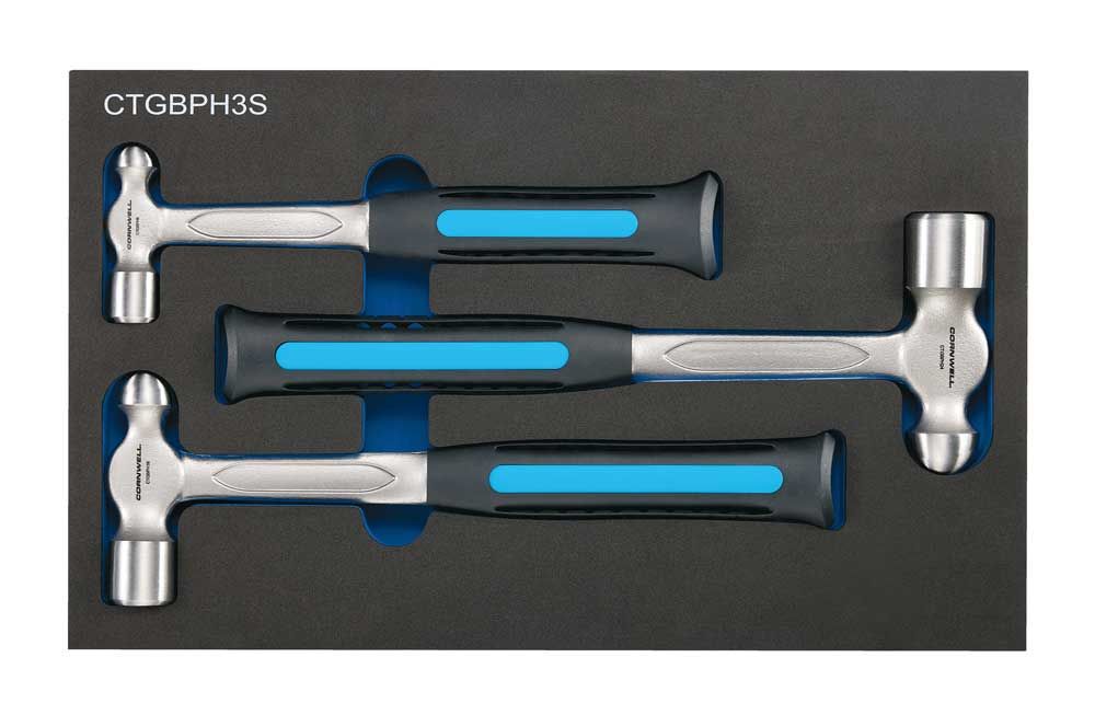 CTGBPH3S - 3 Piece Ball Peen Hammer Set