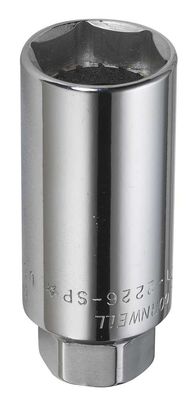 T2226SP - 3/8" Drive 13/16" Spark Plug Socket, 6-Point