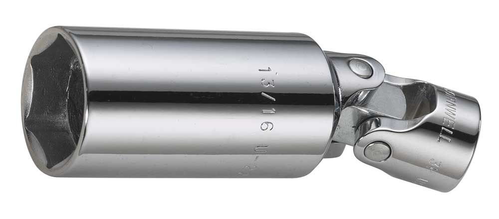 U2226LSP - 3/8" Drive 13/16" Universal Spark Plug Socket, 6-Point
