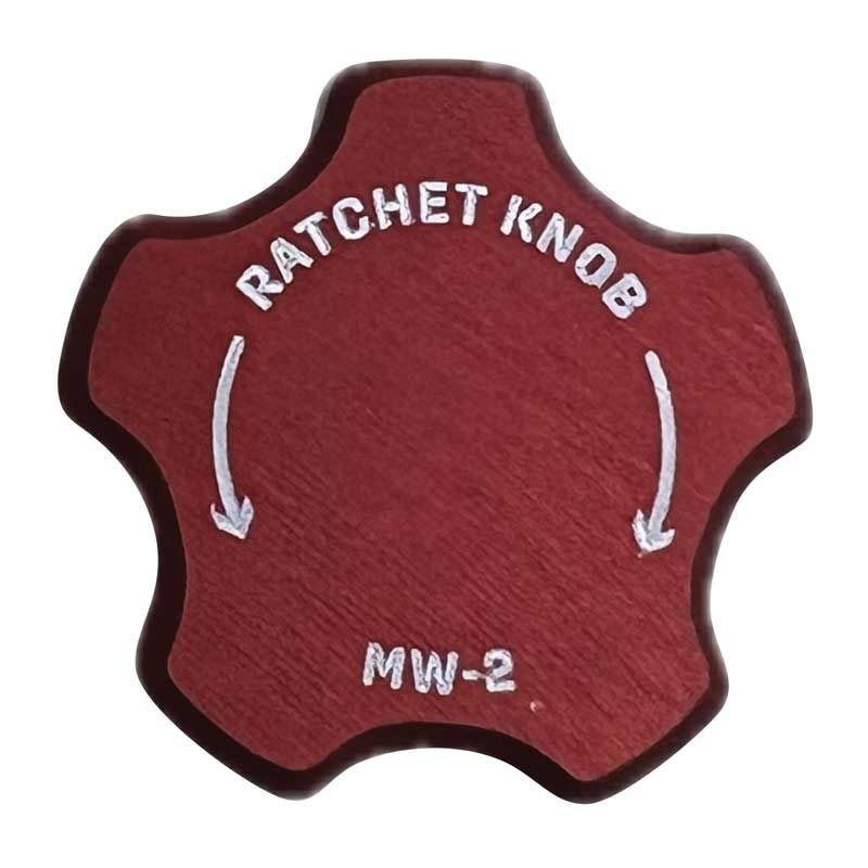 RTKMW02RDHS - Reversible Ratchet Adapter, Red