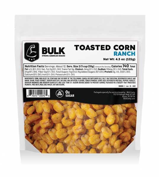 CUCWTRCHTC12 - Ranch Toasted Corn Nuts (12-Pack)