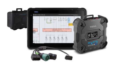 TEXVHDT - (DSO) Texa 13.3" HD Truck Enhanced Scan Tool w/ Built-In Repair Info