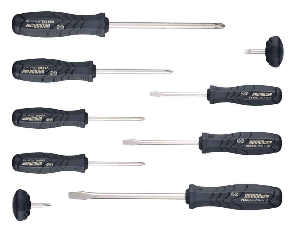 VES550A8PTU - 8 Piece Armor Grip Screwdriver Set
