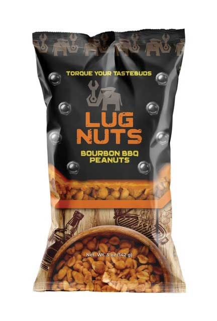TFOLNBB - (12) 5 oz. Bourbon BBQ Peanuts