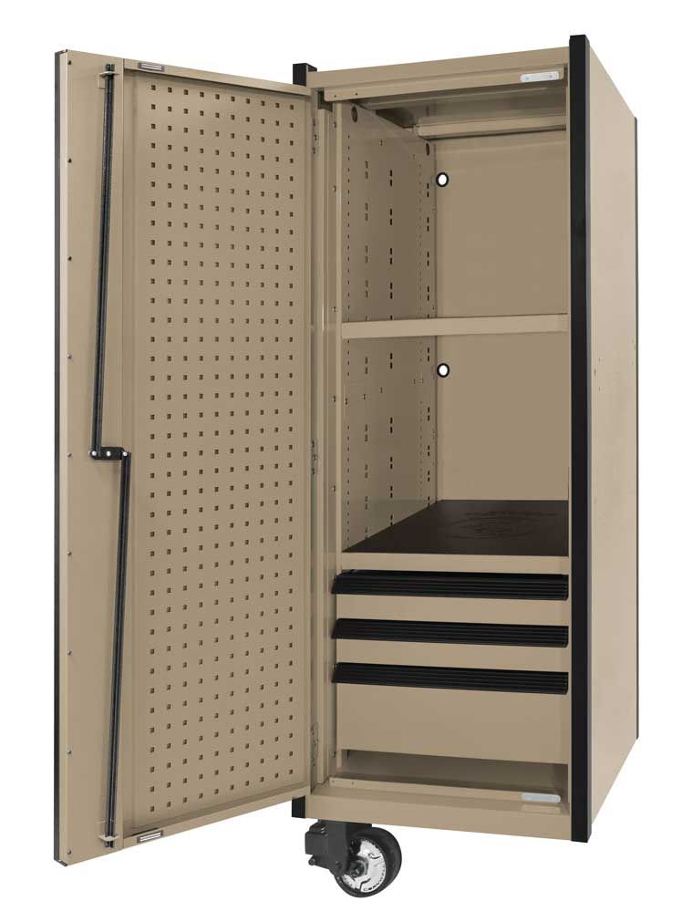 CTSPPL263KSS - PLATINUM PLUS™ 26" 3-Drawer Locker, Sandstorm/Black Trim