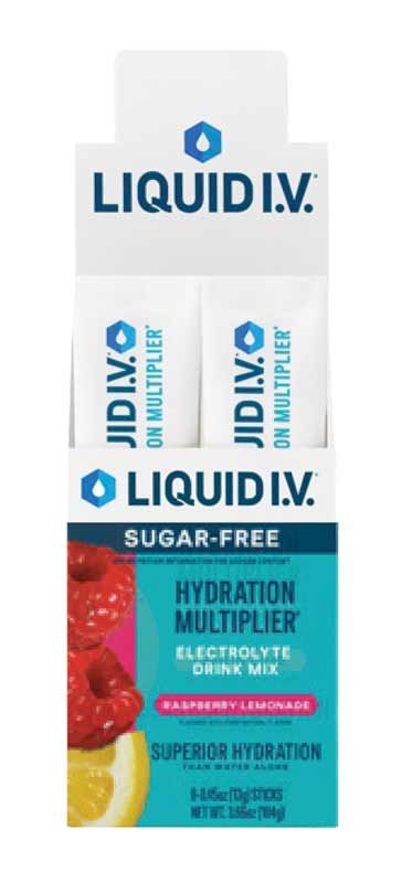 LVLVS8023 - 8 count Sugar Free Raspberry Lemonade Single Serve