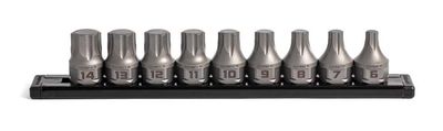 GEDDHBM9S - 9 Piece 3/8" Drive Low Profile Metric Hex Dual Action Driver Bit Set