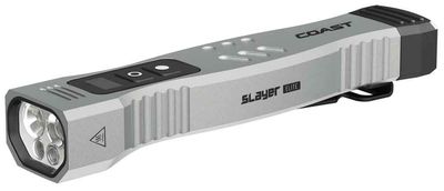 CST31366 - SLAYER Elite Flashlight, Silver