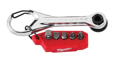 MWE48222950 - 7-in-1 Multi-Bit Mini Ratchet