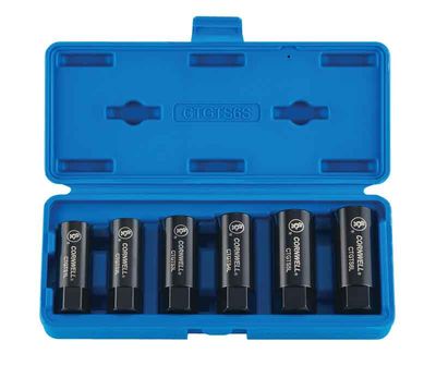CTGTS6S - 6 Piece XL Tap Socket Set
