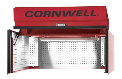 CTSPPC56KRD - (BTO) 56" Platinum Plus Canopy, Classic Red/Black Trim