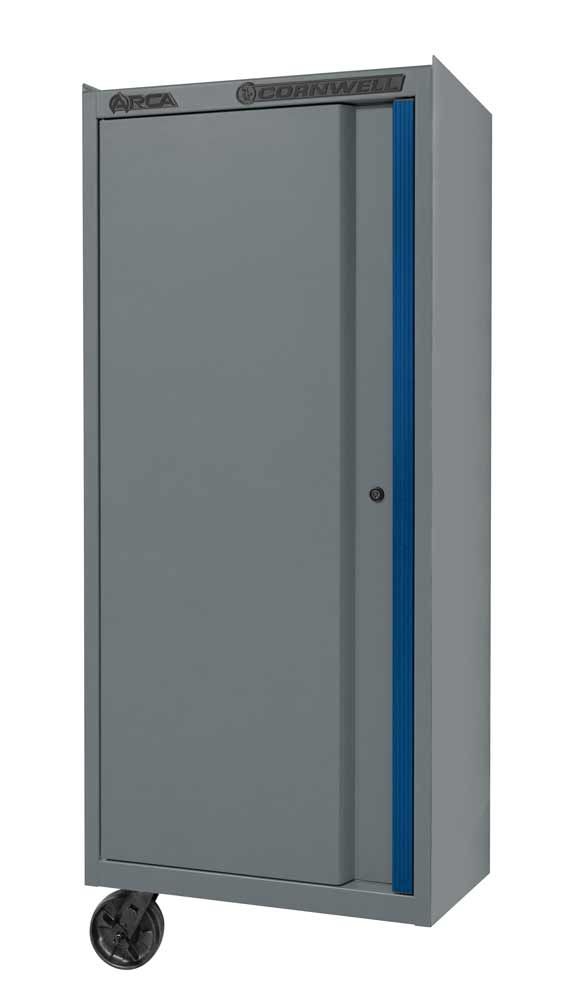 CTSASL28BPL - (BTO)28" Arca Locker, Platinum/Blue Trim