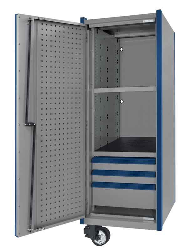 CTSPPL263BPL - (BTO) 26" 3-Drawer PLATINUM PLUS™ Locker, Platinum/Blue Trim