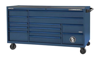 CTSASR7913BCT - 79" 13-Drawer ARCA® TB Roller Cabinet, Cobalt/BlueTrim