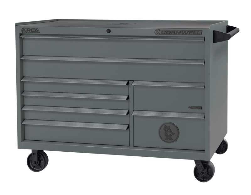 CTSASR578LF - 57" 8-Drawer ARCA® DB Roller Cabinet, Graphite/Gunmetal Trim