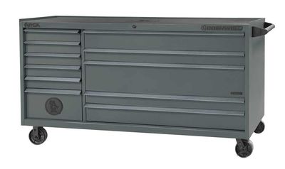 CTSASR7911LF - 79" 11-Drawer ARCA® DB Roller Cabinet, Graphite/Gunmetal Trim