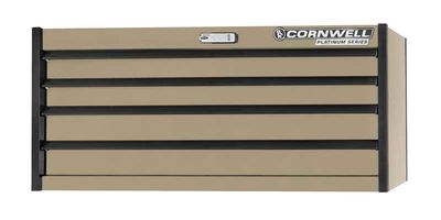 CTSPPE564KSS - 56" 4-Drawer PLATINUM PLUS™ Chest, Sandstorm/Black Trim