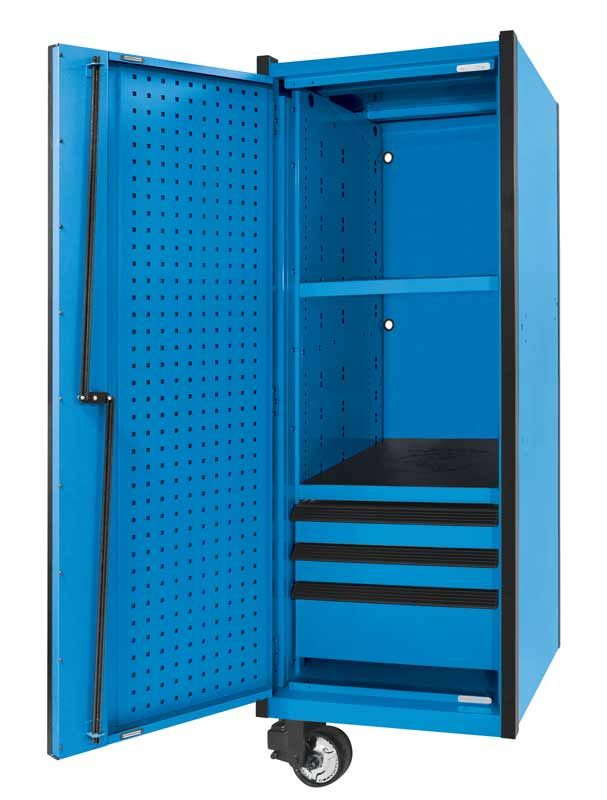 CTSPPL263KB - 26" 3-Drawer PLATINUM PLUS™ Locker, Corporate Blue/Black Trim