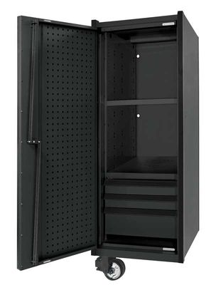 CTSPPL263KK - 26" 3-Drawer Platinum Plus Locker, Gloss Black/Black Trim