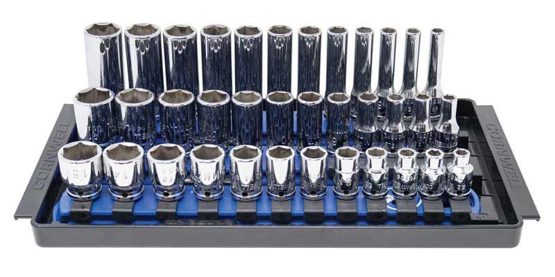 TSM036SS - 36 Piece 1/4" Drive Metric Socket Super Set, 6-Point