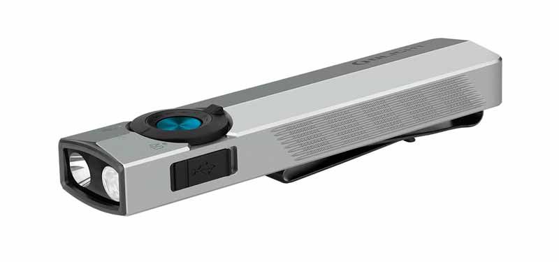 OLARKPRO3RSGCW - ArkPro Cool White, Silver Flashlight