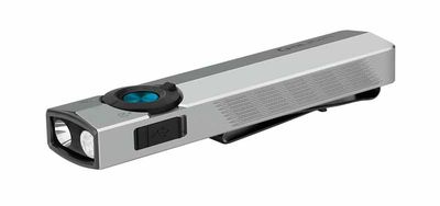 OLARKPRO3RSGCW - ArkPro Cool White, Silver Flashlight