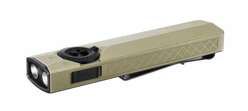 OLARKPRO3RULTRAOLG - ArkPro Ultra Cool White, Olive Green Flashlight