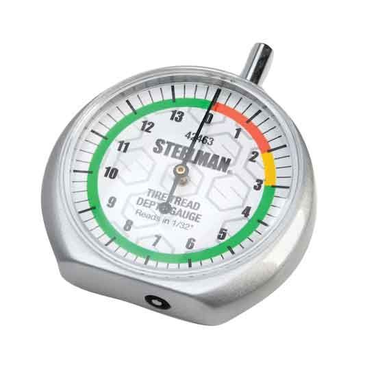 JS42463 - Dial-Type Color-Coded Tread Depth Gauge