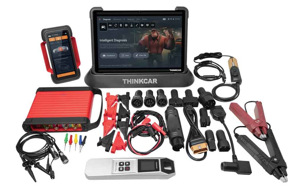 THCP399 - Thinkcar Expert 399 14" Automotive, EV &amp; HD Diagnostic Scan Tool