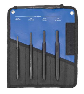 CPCPP4ST - 4 Piece Pin Punch Set