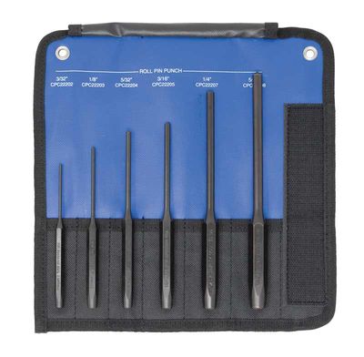 CPCRPP6ST - 6 Piece Roll Pin Punch Set
