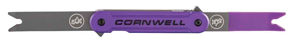 CTGFCPT2BP - Folding Clip Lifter 2 Blade Standard and Non-Marring, Purple