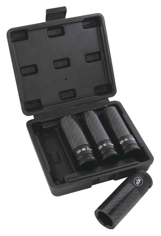 HRC43380 - 4 Piece Carbon Fiber Socket Set