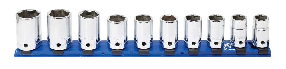 STM3210R - 10 Piece 1/2" Drive Metric Standard Socket Set, 6-Point