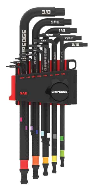GELKHS13LS - 13 Piece Long SAE Hex Key Set