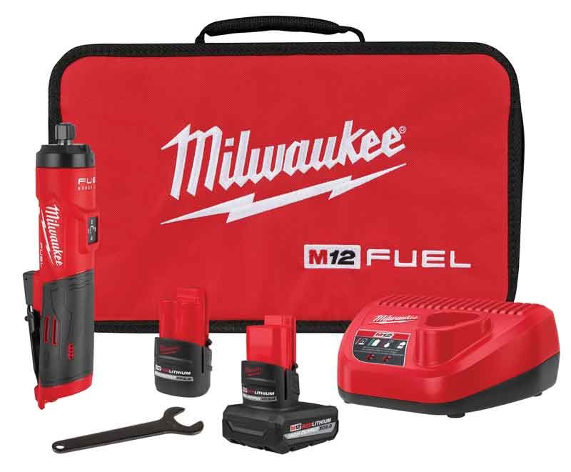 MWE348622 - M12 FUEL™ 1/4" Straight Die Grinder Kit