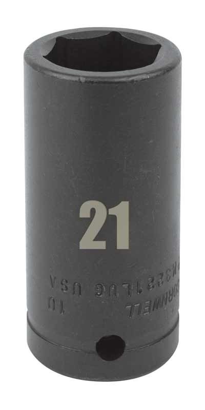 PM3221LUG - 1/2" Drive 21mm Lug Nut Socket