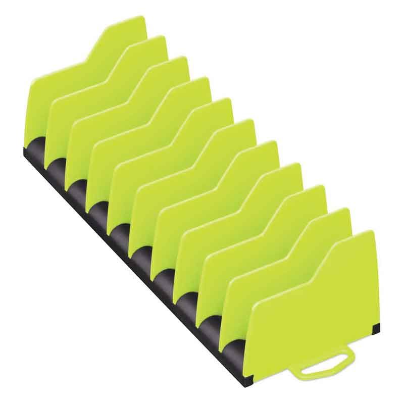 WRK5505HV - No-Slip 10 Tool Plier Organizer - HIVIZ/Black