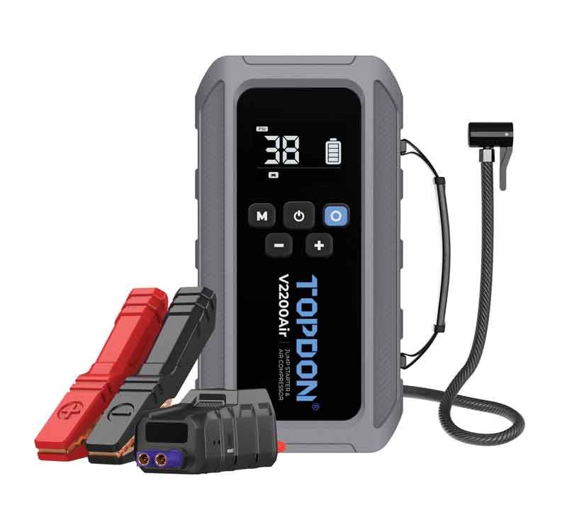 TODV2200AIR - 2200A Jump Starter and Tire Inflator