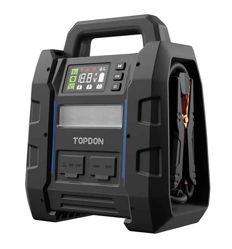 TODV4500PLUS - 2-in-1 4500 Peak Amp Jump Starter &amp; Battery/System Tester